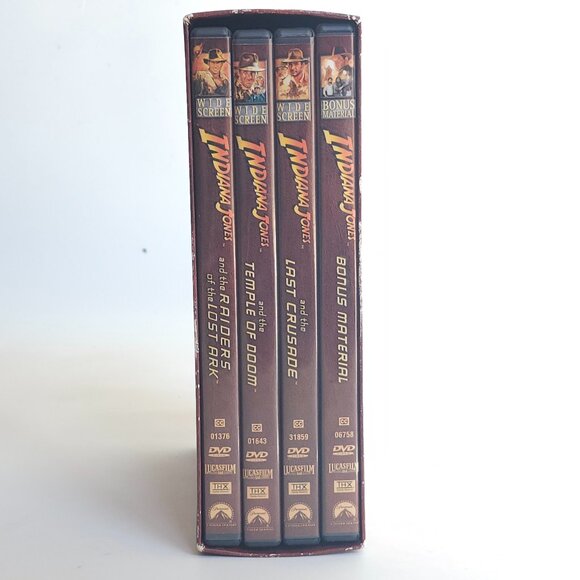 The Adventures of Indiana Jones Complete DVD Movie Collection Widescreen - Picture 2 of 9